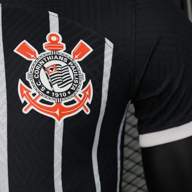 Nova camisa do Corinthians Torcedor S/ Patrocínios 2024 Black