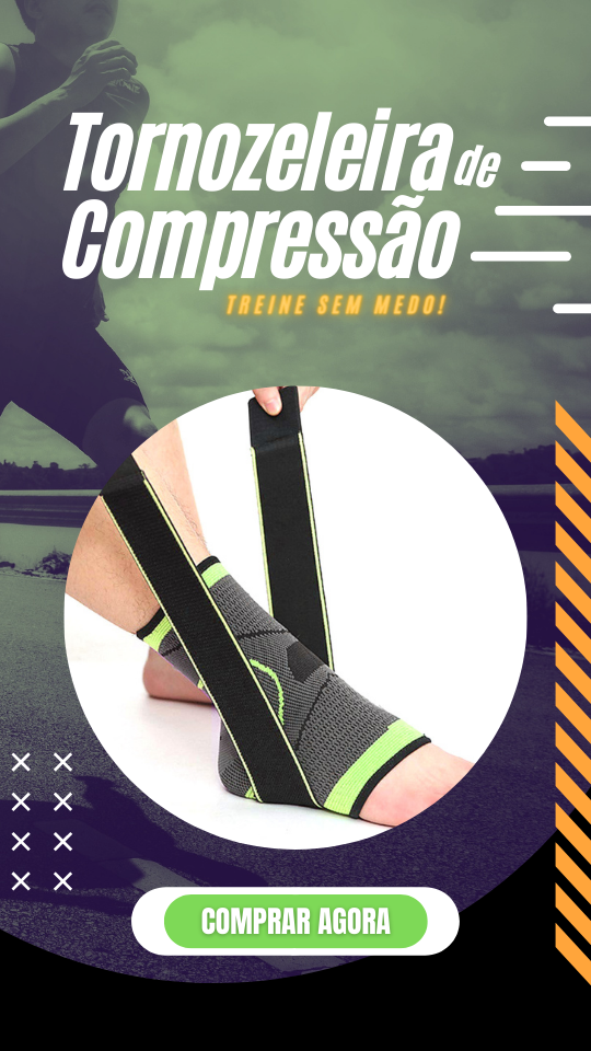 Tornozeleira de Compressão - JINGBA SUPPORT