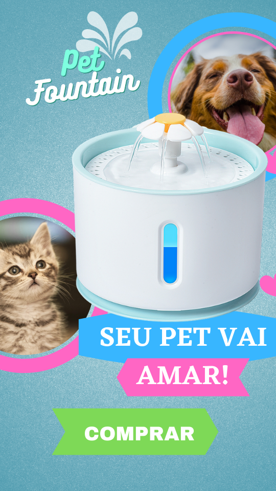 Pet Fountain - Fonte De Água Automática