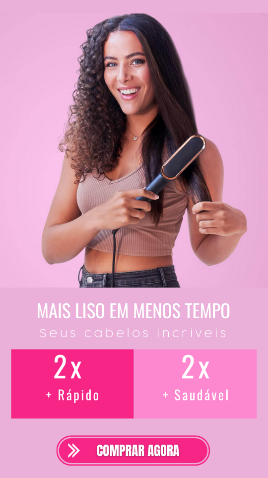 Escova xMax - Escova Alisadora Elétrica