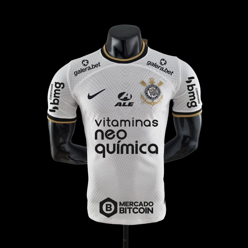 Camisa do Corinthians  22/23 Versão Jogador ( Branca ) - Masculina