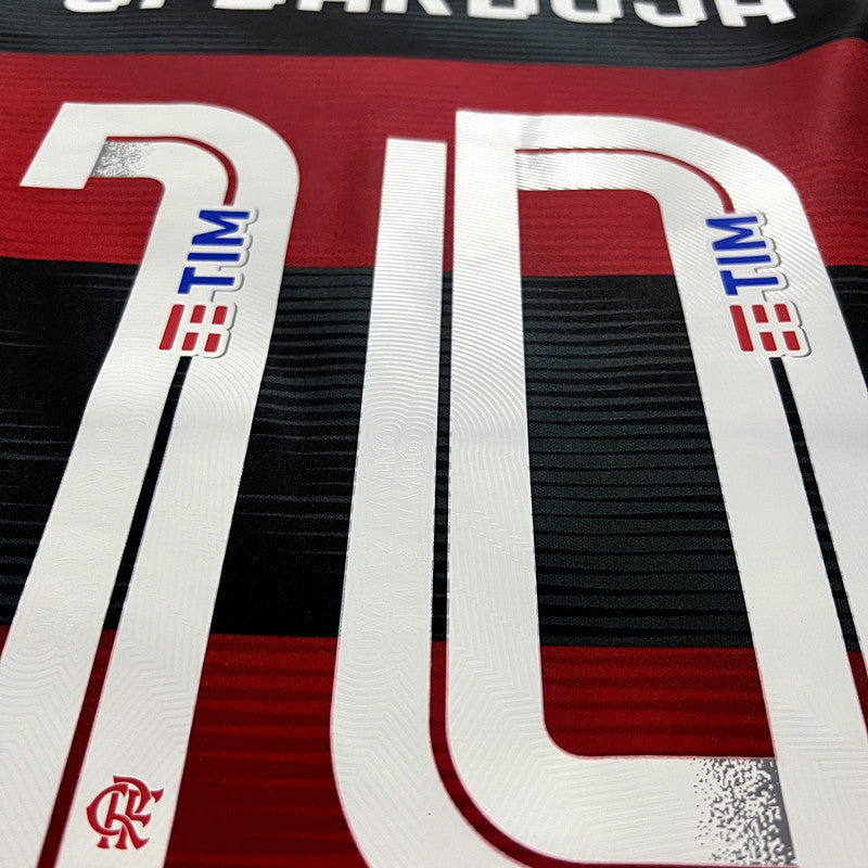 Camisa Flamengo 2023/24 - Versão Torcedor - Personalizada ( Masculino )