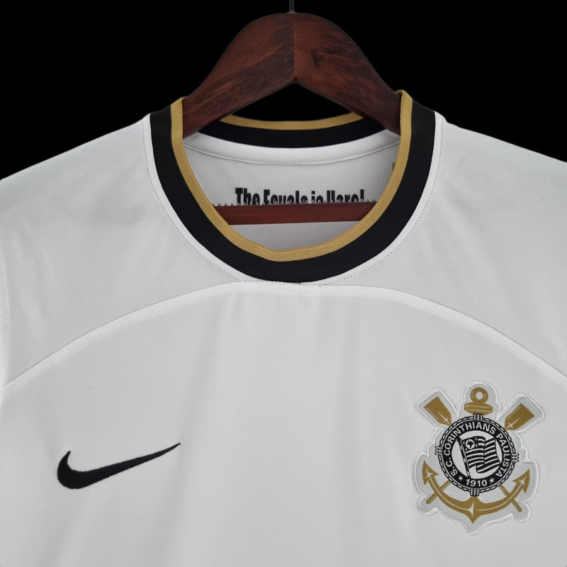 Camisa do Corinthians Feminina 22/23 Versão Torcedor ( Branca )
