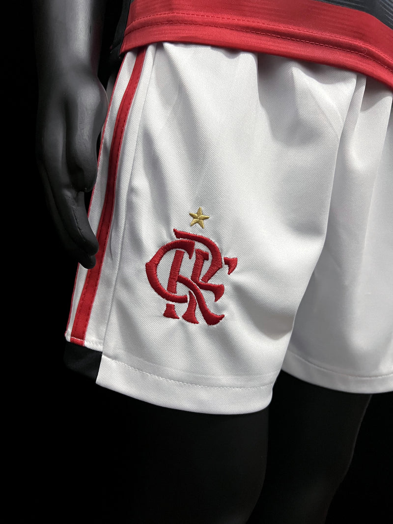Conjunto - Flamengo Camisa + Calção infantil 2023/24 ( Vermelho )