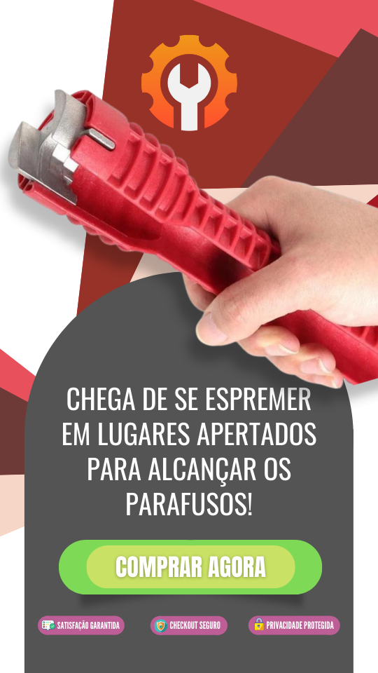 Chave 8 em 1 - Chave Inglesa Ajustável