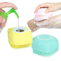 Escova De Silicone Para Banho Pet