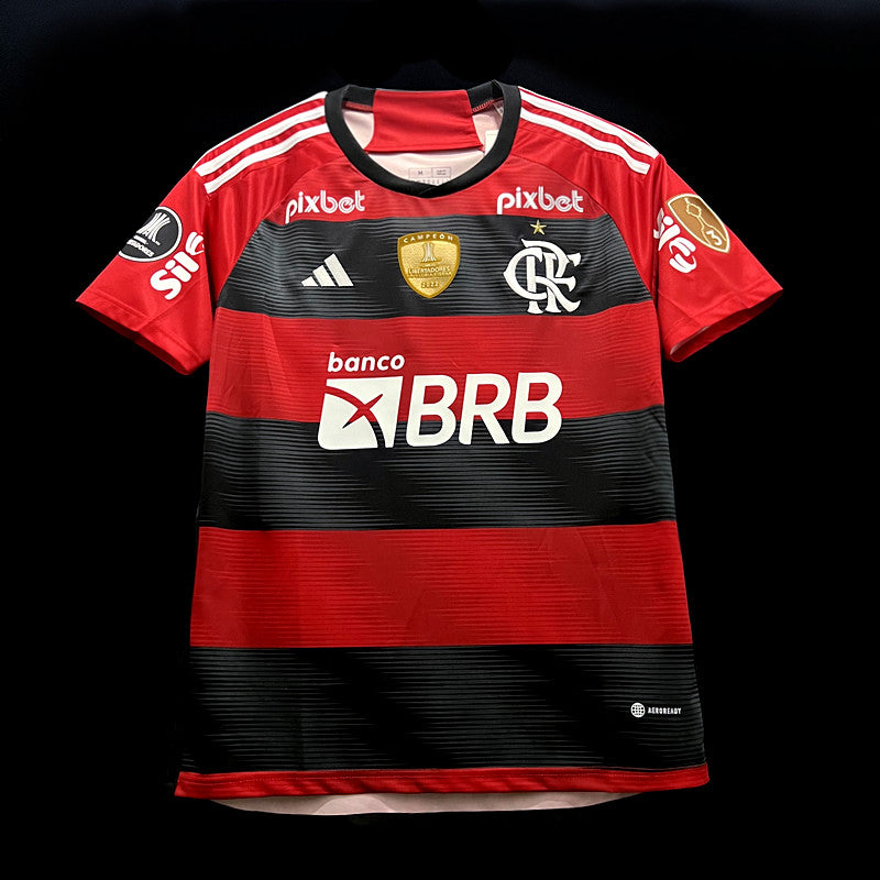 Camisa Flamengo 2023/24 - Versão Torcedor - Personalizada ( Masculino )