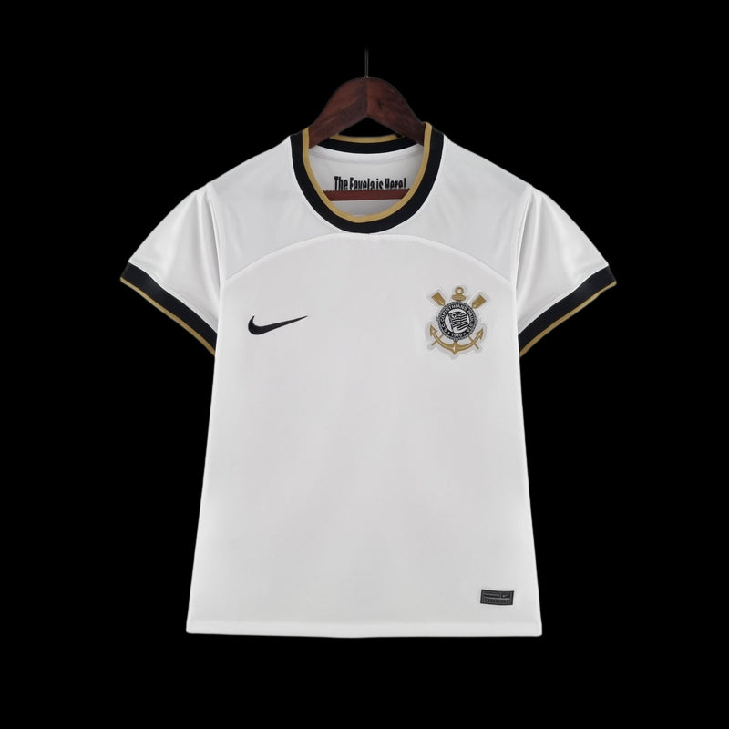 Camisa do Corinthians Feminina 22/23 Versão Torcedor ( Branca )